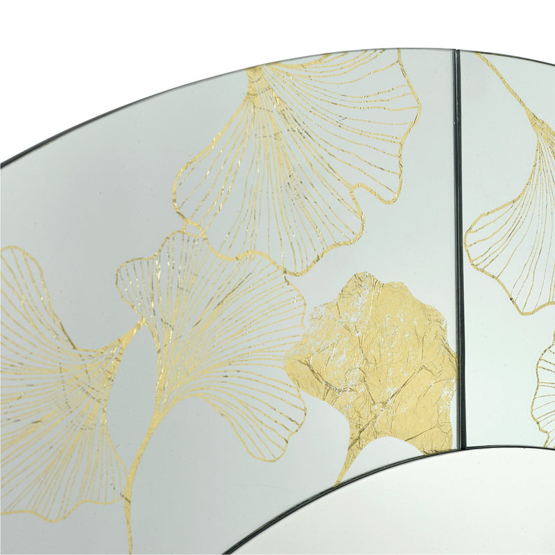 Load image into Gallery viewer, Dar Lighting 002ASO100 Asolo Mirror With Gold Print Detail - 37074
