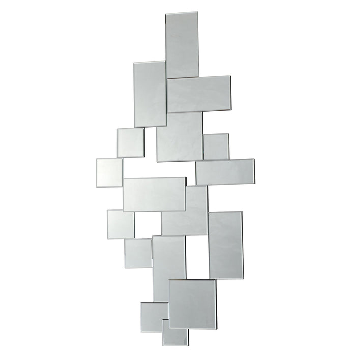 Dar Lighting 002BLO14070 Block Rectangle Mirror 140cm X 70cm - 37076