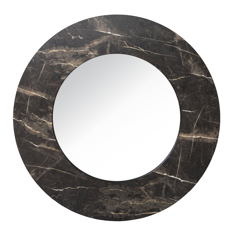 Load image into Gallery viewer, Dar Lighting 002JUV80 Juvan Dark Marble Mirror 80cm - 37084
