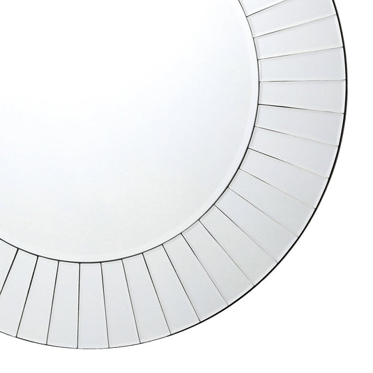 Dar Lighting 002LAH80 Lahaina Bevelled Round Mirror 80cm - 37085