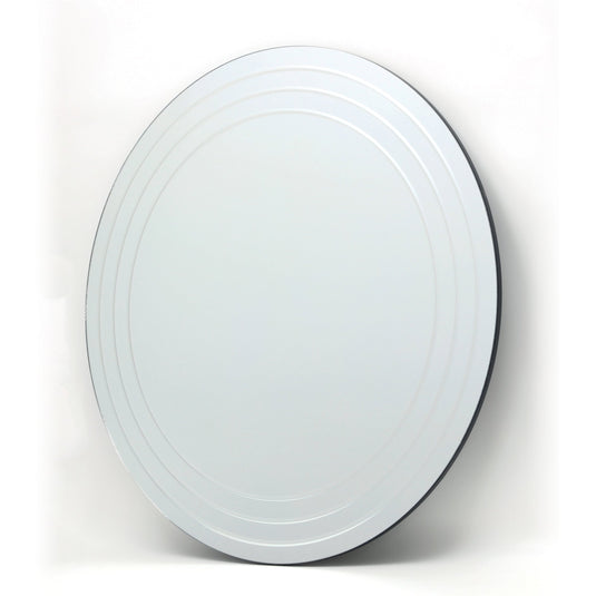 Dar Lighting 002MEO100 Meora Round Bevelled Mirror - 25691