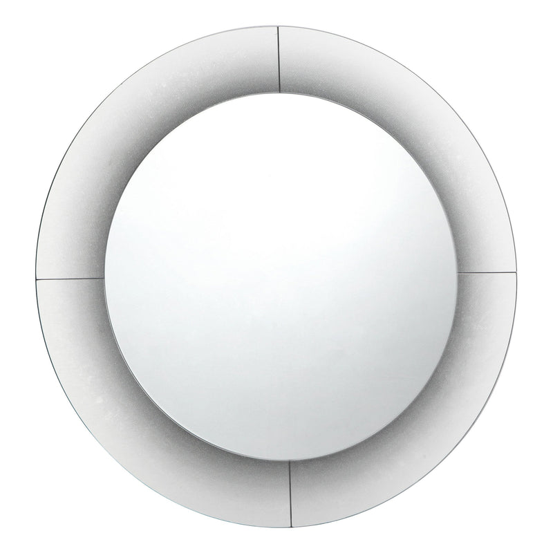Load image into Gallery viewer, Dar Lighting 002RAG90 Ragusa Round Black Fade Mirror 90cm - 37091

