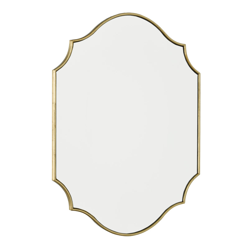Load image into Gallery viewer, Dar Lighting 002RUG7050 Ruggiero Rectangle Mirror With Gold Detail - 37094
