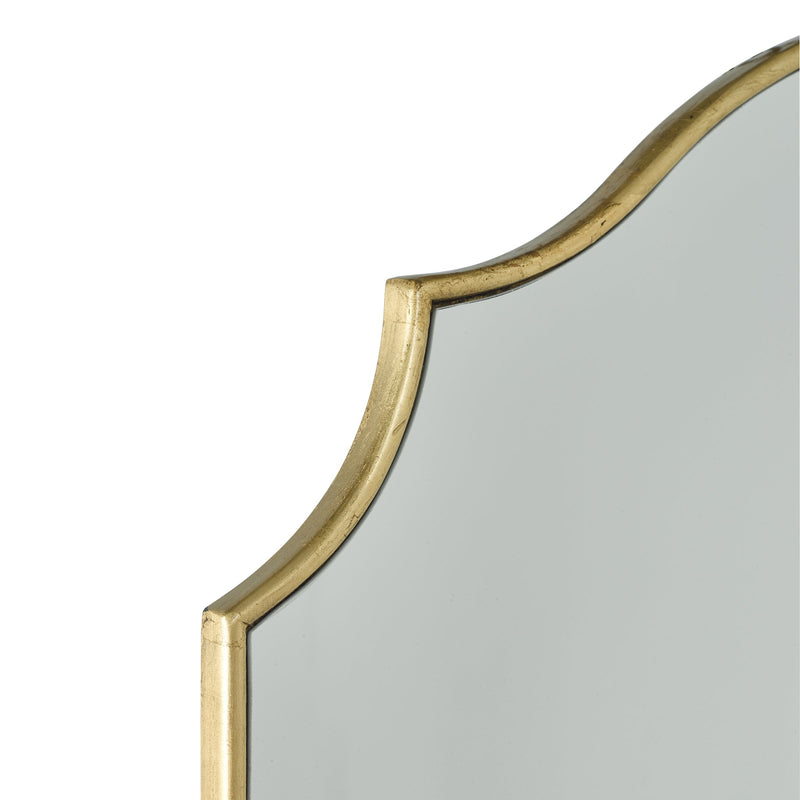 Load image into Gallery viewer, Dar Lighting 002RUG7050 Ruggiero Rectangle Mirror With Gold Detail - 37094
