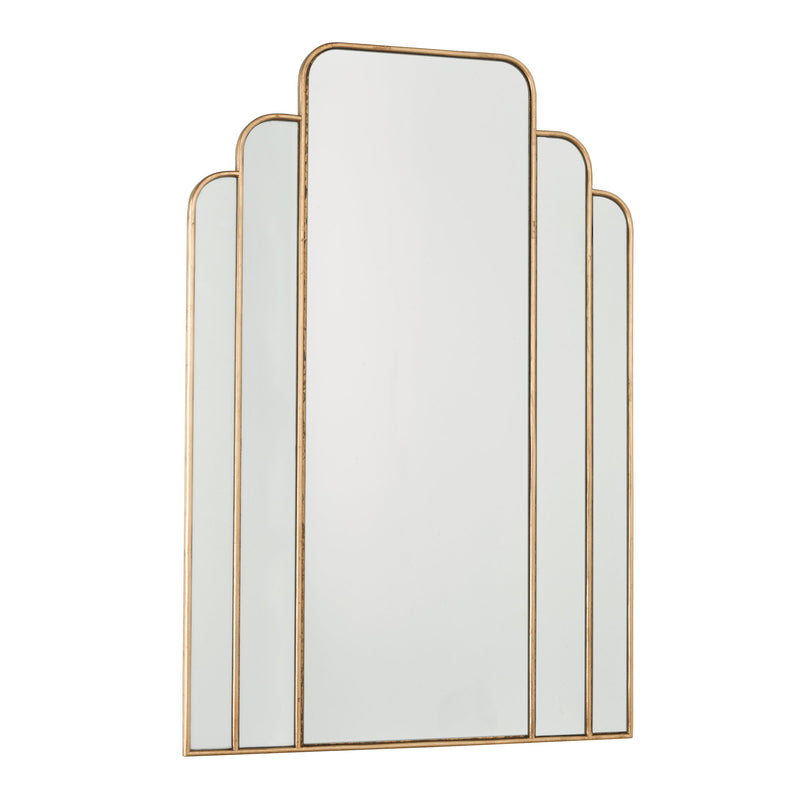 Load image into Gallery viewer, Dar Lighting 002SKO9060 Skovgaard Rectangle Mirror With Gold Detail - 37097
