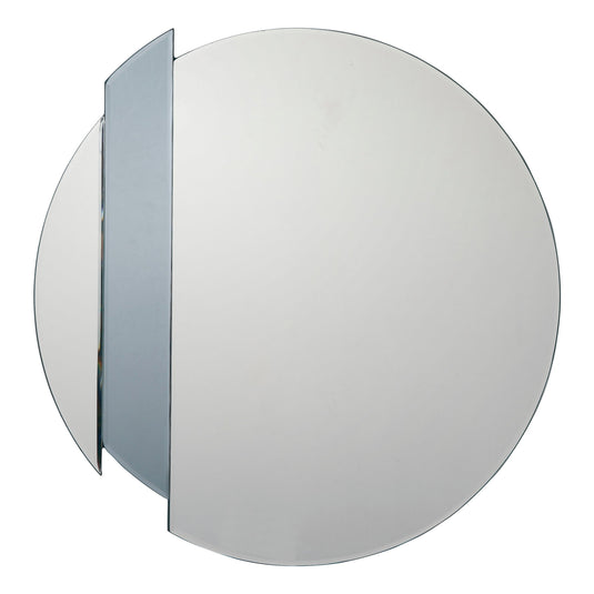 Dar Lighting 002YUL50 Yulia Silver And Smoked Mirror 50cm - 23230