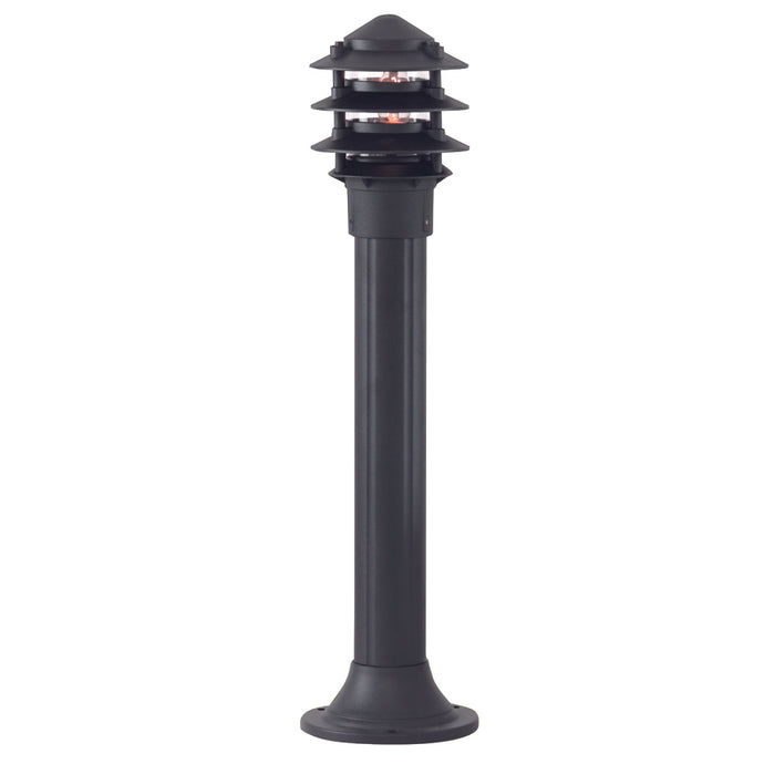 Searchlight 1076-730 Outdoor Posts Lamp/Bollard/Black Pagoda 73Cm Aluminium - 30859