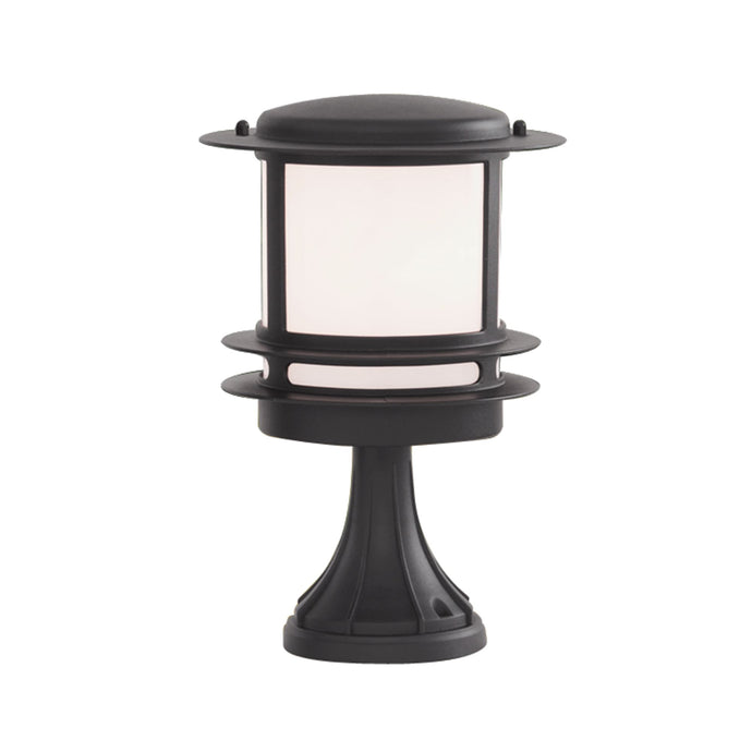 Searchlight 1264 Stroud Bollard/Post Lamp - Black Aluminium - 2293