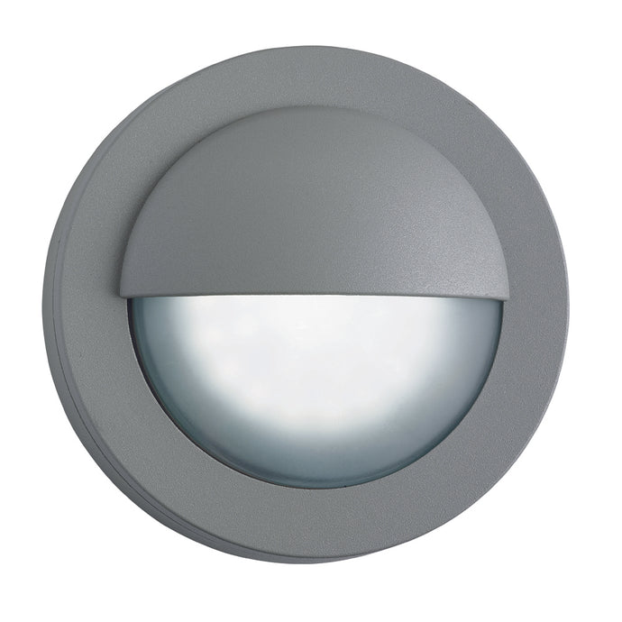 Searchlight 1402GY LED Outdoor Round, Grey Flush - 30897