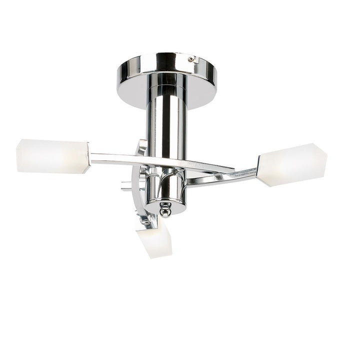 Endon Lighting 146-3CH Havana 3lt Semi flush - 34498