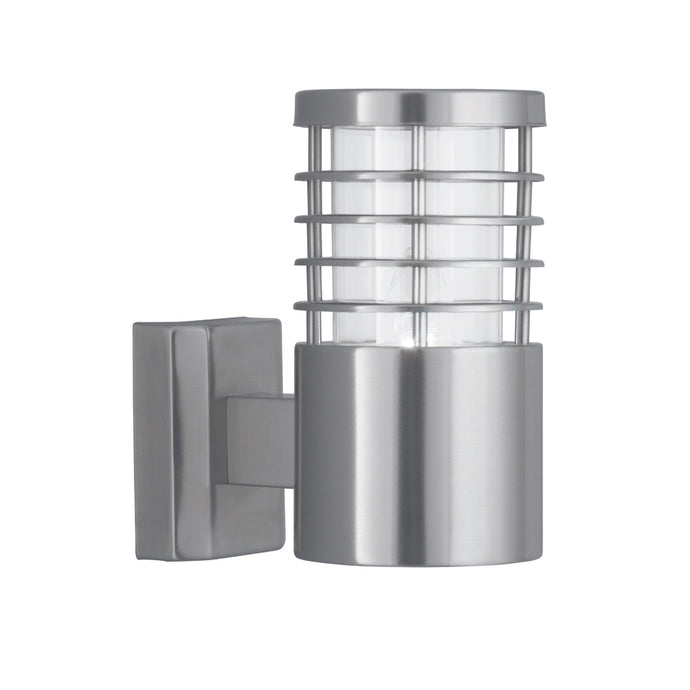 Searchlight 1555SS Louvre 1 Light Satin Silver Wall Light