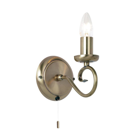 Endon Lighting 180-1AN Trafford 1lt Wall - 34500