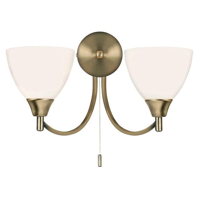Endon Lighting 1805-2AN Alton 2lt Wall - 19806