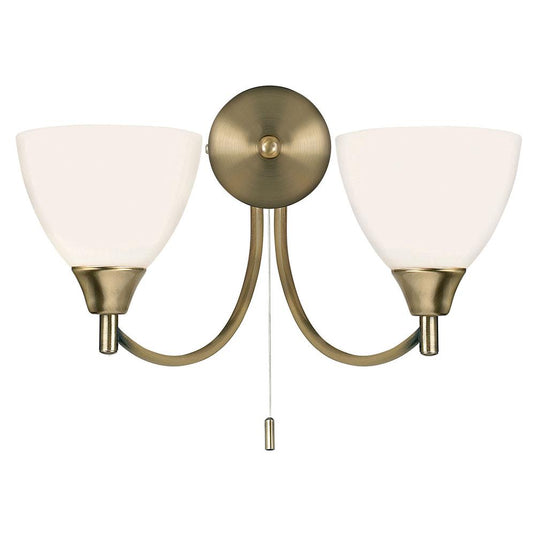 Endon Lighting 1805-2AN Alton 2lt Wall - 19806