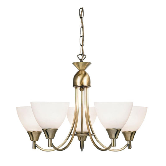 Endon Lighting 1805-5AN Alton 5lt Pendant - 22364