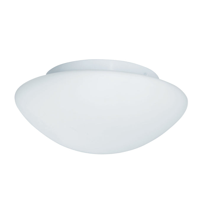 Searchlight 1910-35 Tokyo Bathroom Flush White Glass  - 35Cm Dia - 18648