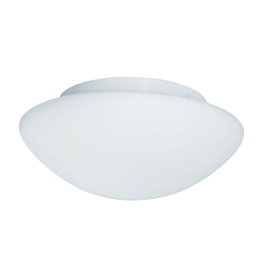 Searchlight 1910-35 Tokyo Bathroom Flush White Glass  - 35Cm Dia - 18648