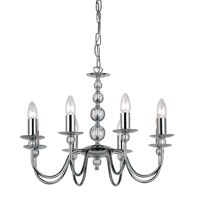 Endon Lighting 2013-8CH Parkstone 8lt Pendant - 34508