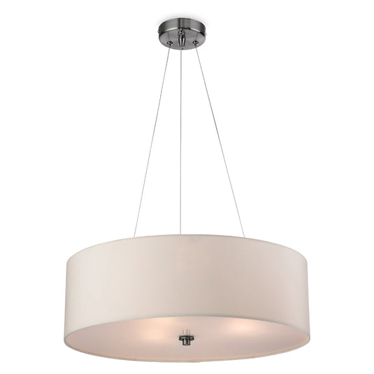 Firstlight 2314CR Phoenix 3 Light Cream Pendant Ceiling Light