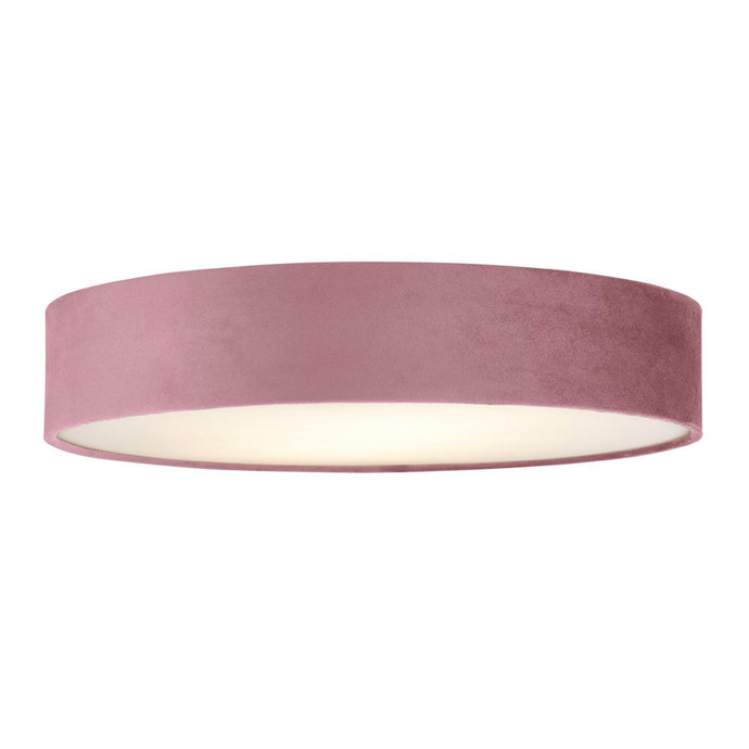 Searchlight 23298-3PI Drum 2 3Lt Velvet Flush, Pink Shade - 30992