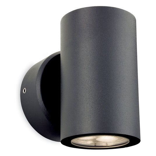 Firstlight 2334GP Alaska LED 2 Light Graphite Wall Light