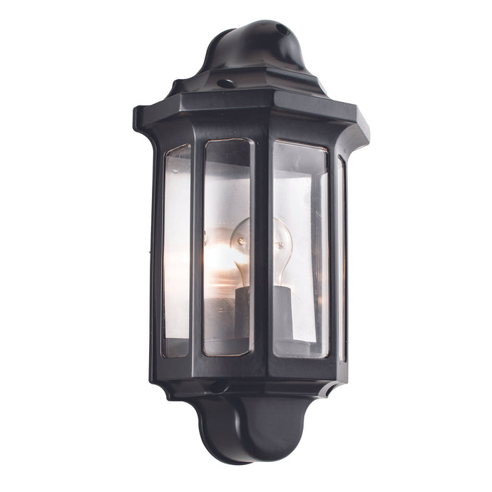 Saxby Lighting 1818S Traditional half lantern IP44 60W - 27103