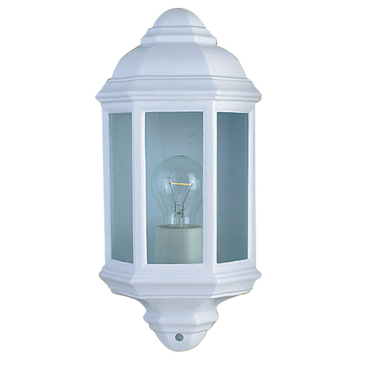 Searchlight 280Wh Outdoor & Porch Wall Light White Flush - 10944