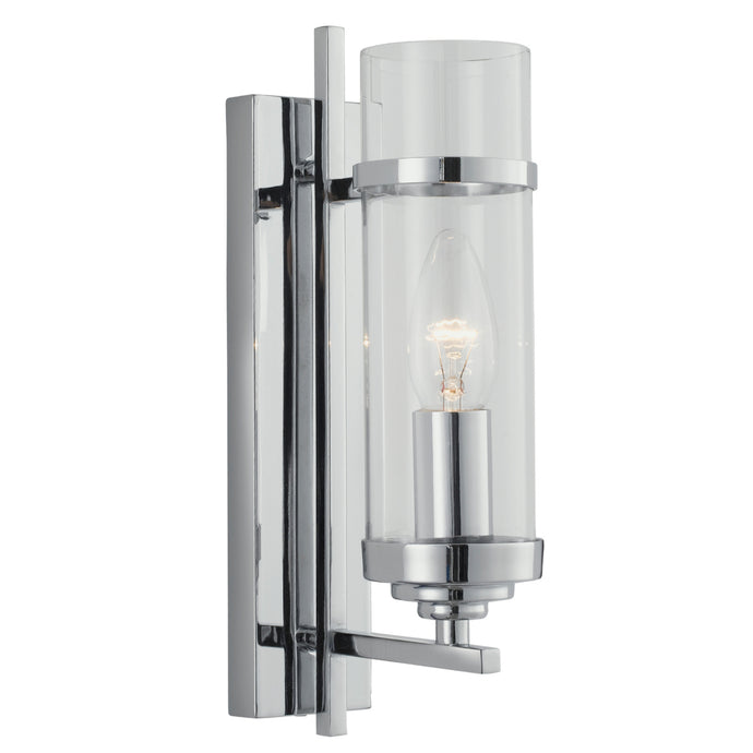 Searchlight 3091-1CC Milo CC 1Lt Wb-Cl Glass Cylinder Shade - 31086