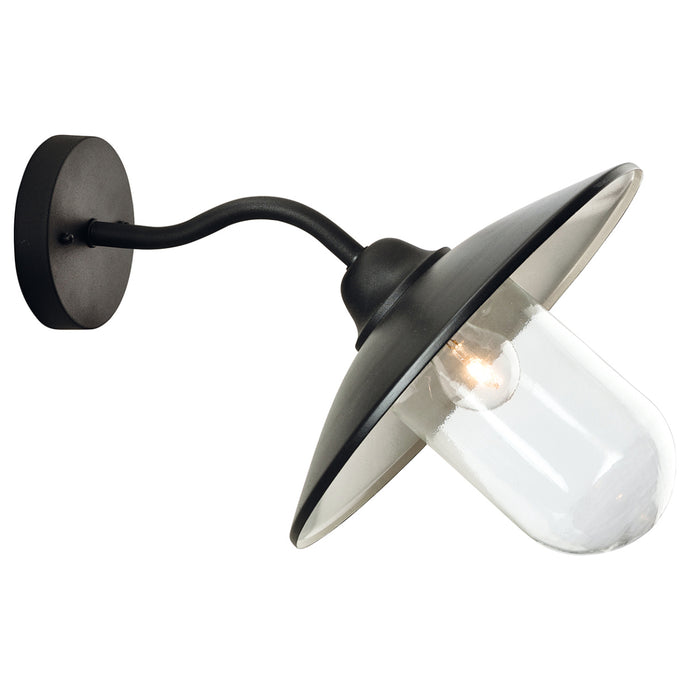 Firstlight 3403BK Star 1 Light Black Wall Light