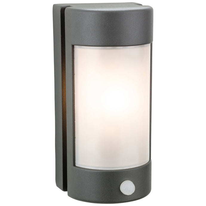 Firstlight 3427GP Arena 1 Light Graphite Wall Light With PIR
