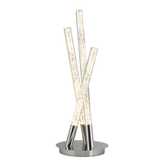 Searchlight 3473-3CC Bubbles 3 Light Acrylic LED Table Lamp - 31112