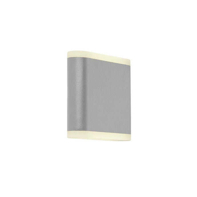 Searchlight 3486GY Outdoor LED Up/Down Wall Light - Grey With Frosted Diffuser - 31114