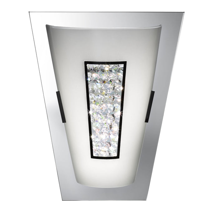 Searchlight 3773-IP Portland Wall Light LED, Mirror Edge, IP44 - 24257