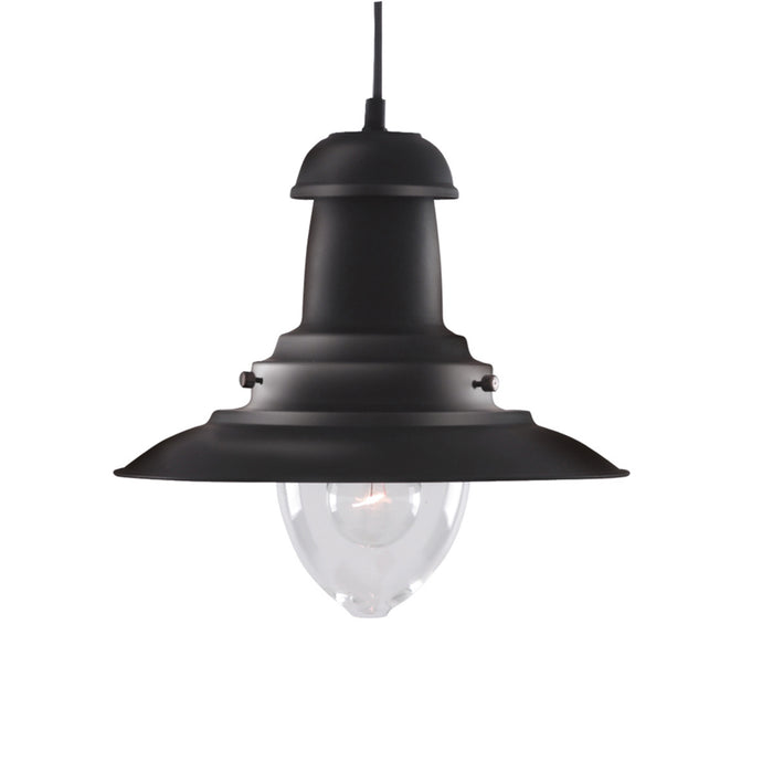 Searchlight 4301BK Fisherman Black Pendant - 1619