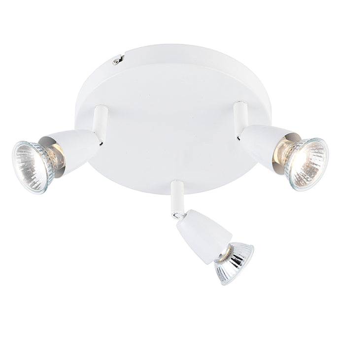 Saxby Lighting 43283 Amalfi 3lt round white 50W - 31790