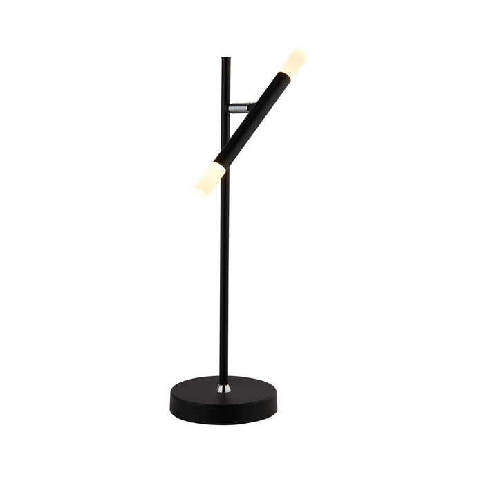 Searchlight 4867BK Wands 1Lt LED Table Lamp - Black - 26792