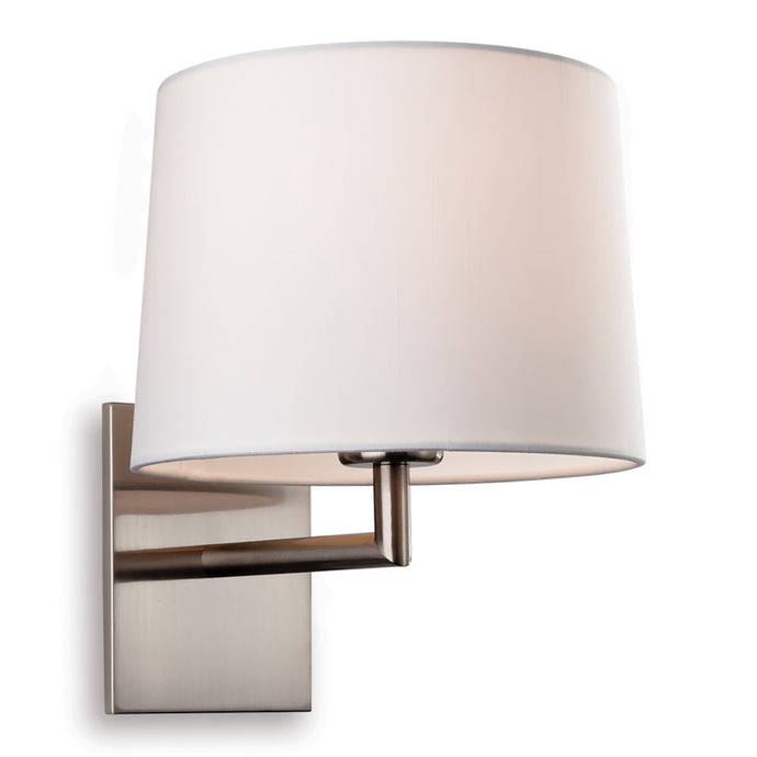 Firstlight 4935BS Grand 1 Light Brushed Steel Wall Light