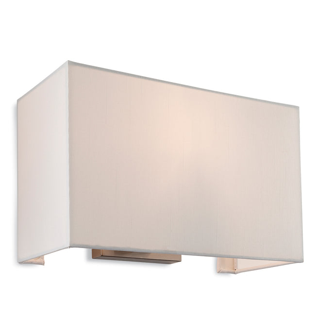 Firstlight 4941BS Fargo 1 Light Brushed Steel Wall Light