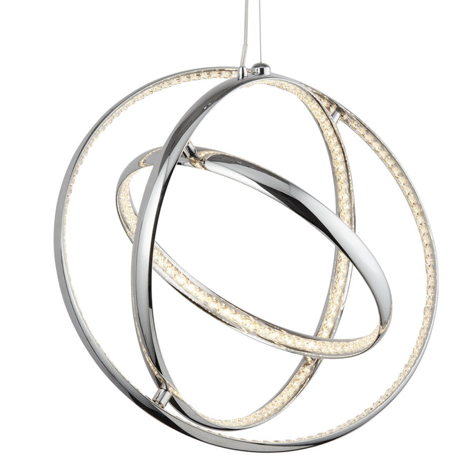 Searchlight 5013-3CC Rings - 3Lt LED GYro Pendant - 31226