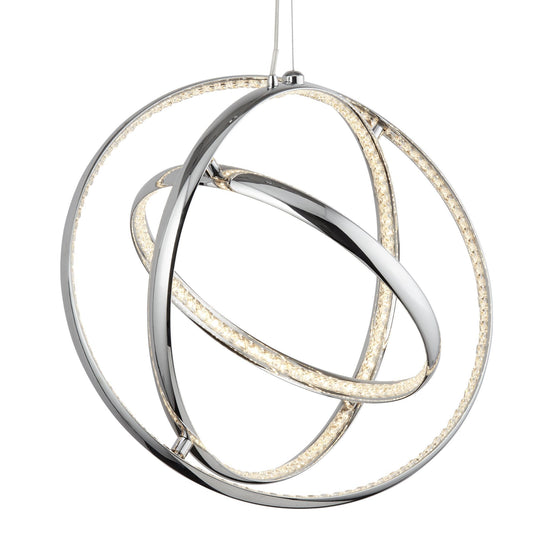 Searchlight 5013-3CC Rings - 3Lt LED GYro Pendant - 31226