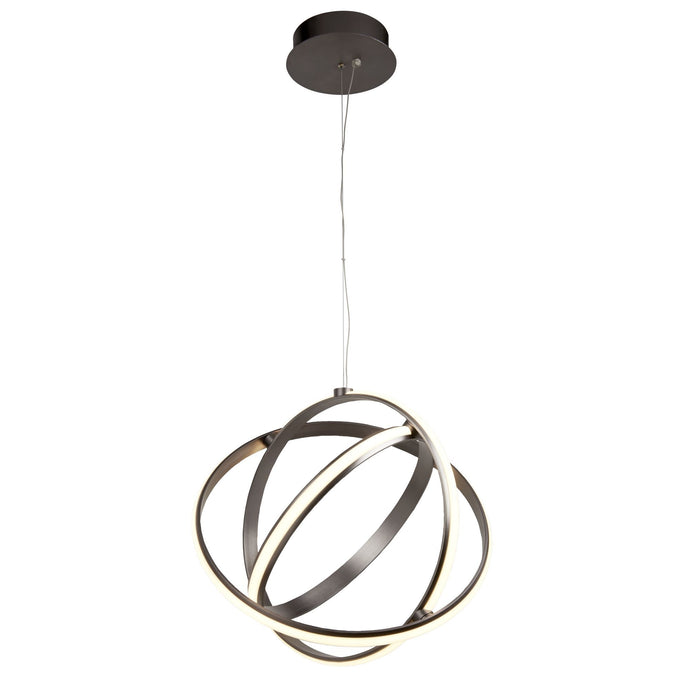 Searchlight 5031-3SN Magic 3Lt Brushed Satin Nickel LED GYro Pendant - 31228