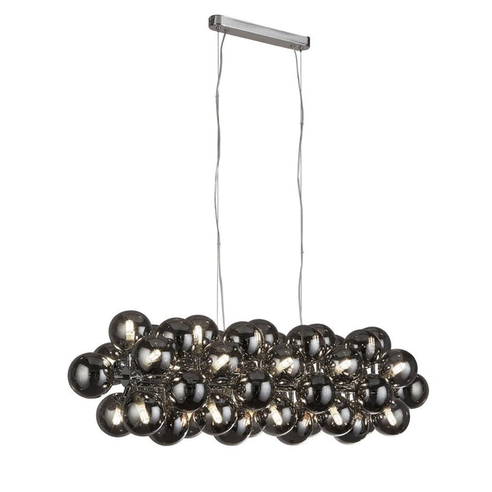 Searchlight 52131-25SM Berry 25Lt Smoked Glass Pendant - 31246