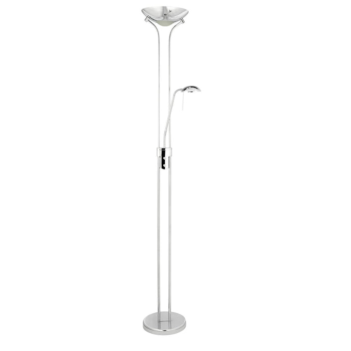 Searchlight 5430CC LED Mother & Child Floor Lamp - Chrome - 22643