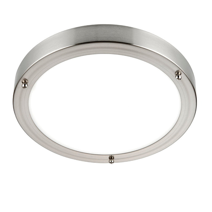 Saxby Lighting 54675 Portico LED satin Nickel IP44 9W - 31842