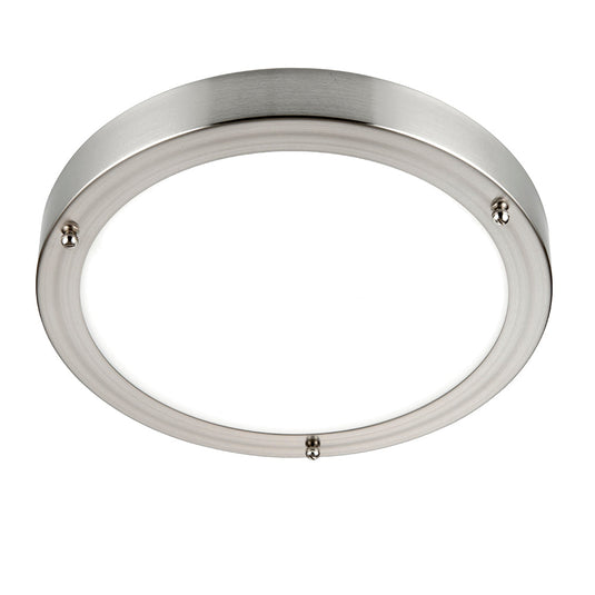 Saxby Lighting 54675 Portico LED satin Nickel IP44 9W - 31842