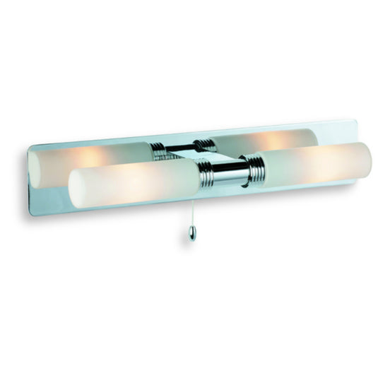 Firstlight 5754CH Spa 2 Light Polished Chrome Wall Light (Switched)