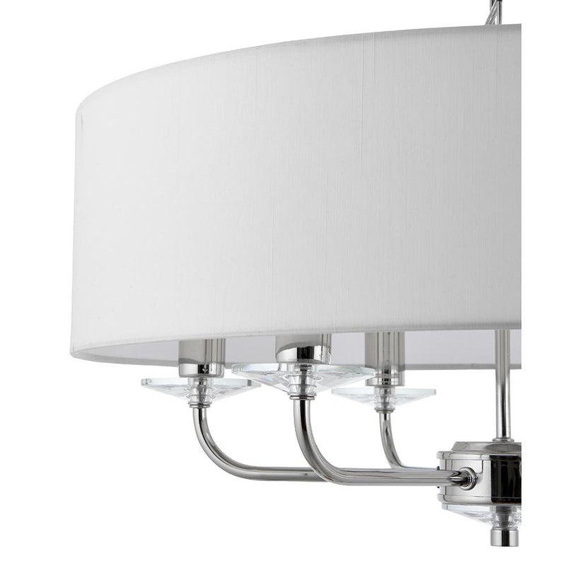 Load image into Gallery viewer, Endon Lighting 60179 Nixon 6lt Pendant - 33623
