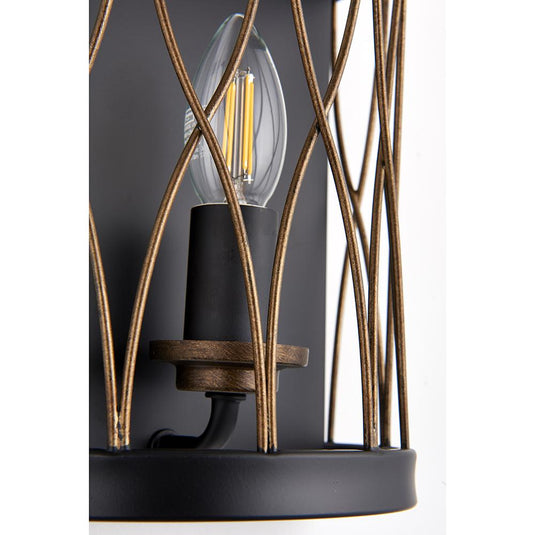 Endon Lighting 61499 Heston 1lt Wall - 33653