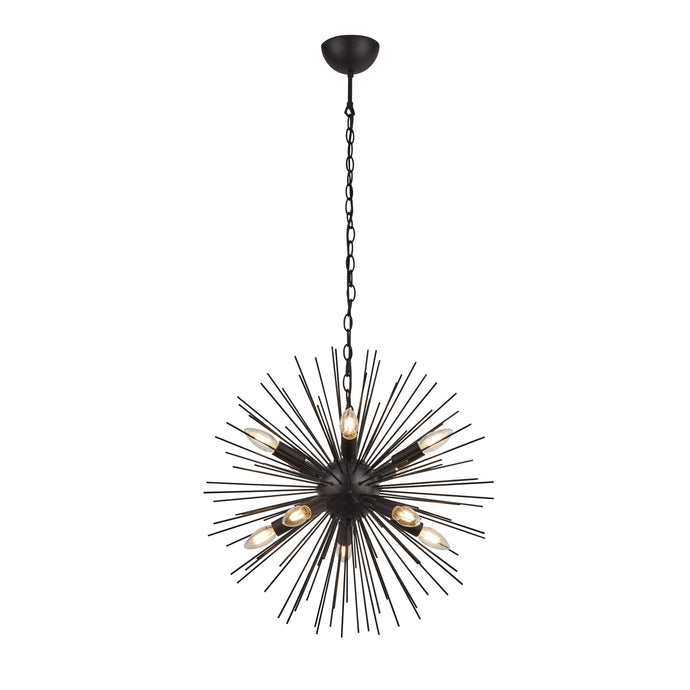 Searchlight 6310-10BK Sputnik 10Lt Pendant - Black - 31339