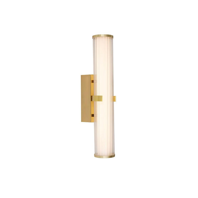 Searchlight 63125-1GO Clamp LED Gold Wall Light 18W. IP44 - 31341